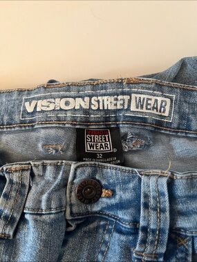 Vision Street Wear Men’s Relaxed Jeans - Special edition "legends never die"